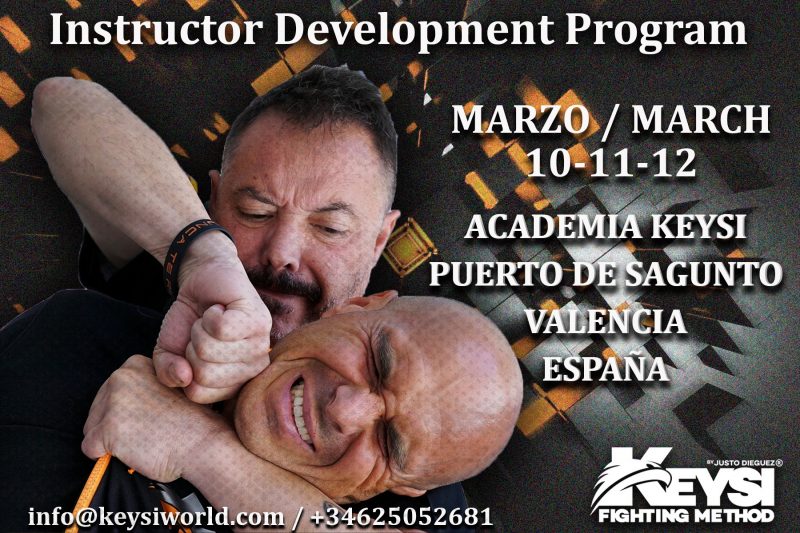 KEYSI Instructor Course - March 2023 in Valencia (Spain) @ ACADEMIA DE ENSEÑANZA KEYSI FIGHTING METHOD BY JUSTO DIEGUEZ