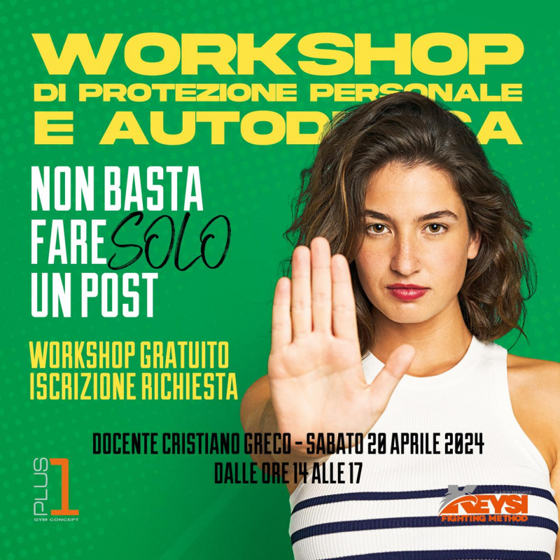 Self defense workshop only for woman in Milano, Italy @ Plus 1 Gym Concept - Palestra | Milano | Lombardia | Italien
